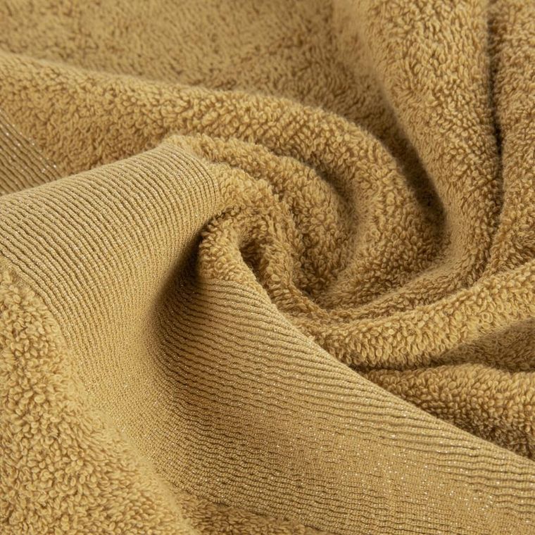 Eurofirany, ręcznik, Zoja 07, 70-140 cm, musztardowy