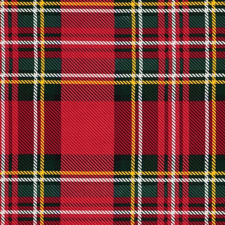 Eurofirany, świąteczny komplet pościeli, Jenny, 220-200 cm, czerwony