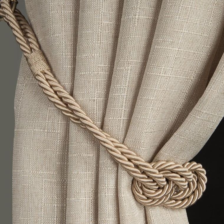 Eurofirany, sznur dekoracyjny Molly, 51 cm, czarny