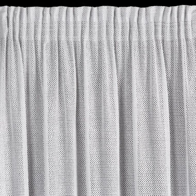 Eurofirany, zasłona gotowa, Aleksa, na taśmie, 140-270 cm, srebrny