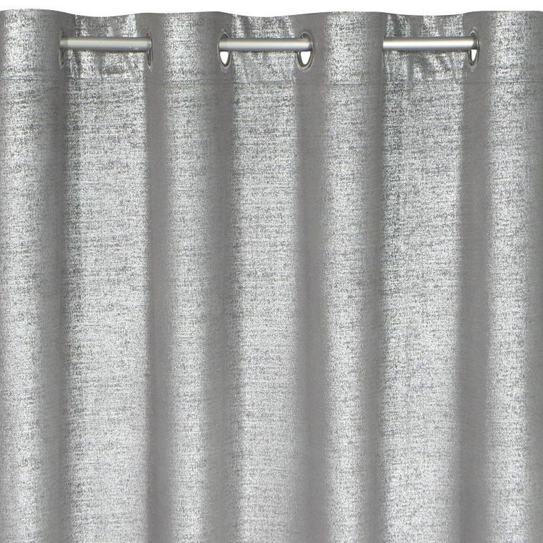 Eurofirany, zasłona gotowa, Ambi, 140-250 cm, srebrny