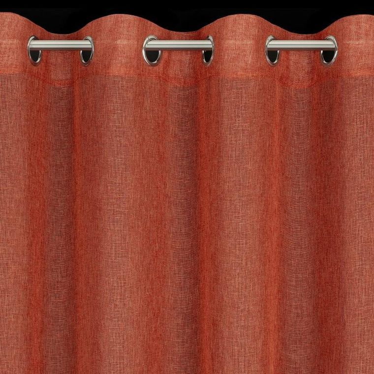 Eurofirany, zasłona gotowa, Angelica, 140-250 cm, rudy
