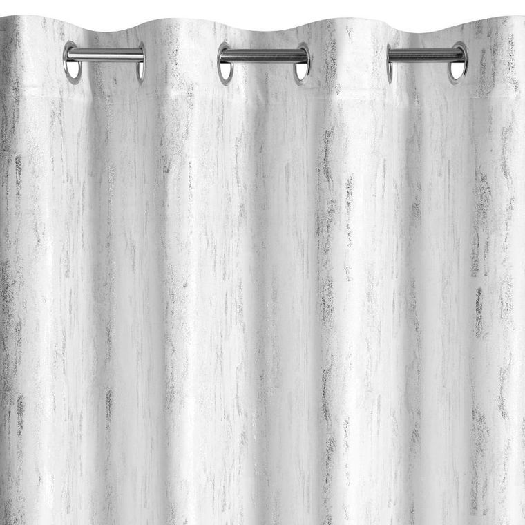 Eurofirany, zasłona gotowa Arnita, 140-250 cm, biały