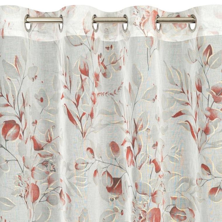 Eurofirany, zasłona gotowa, Ava, 140-250 cm, biały