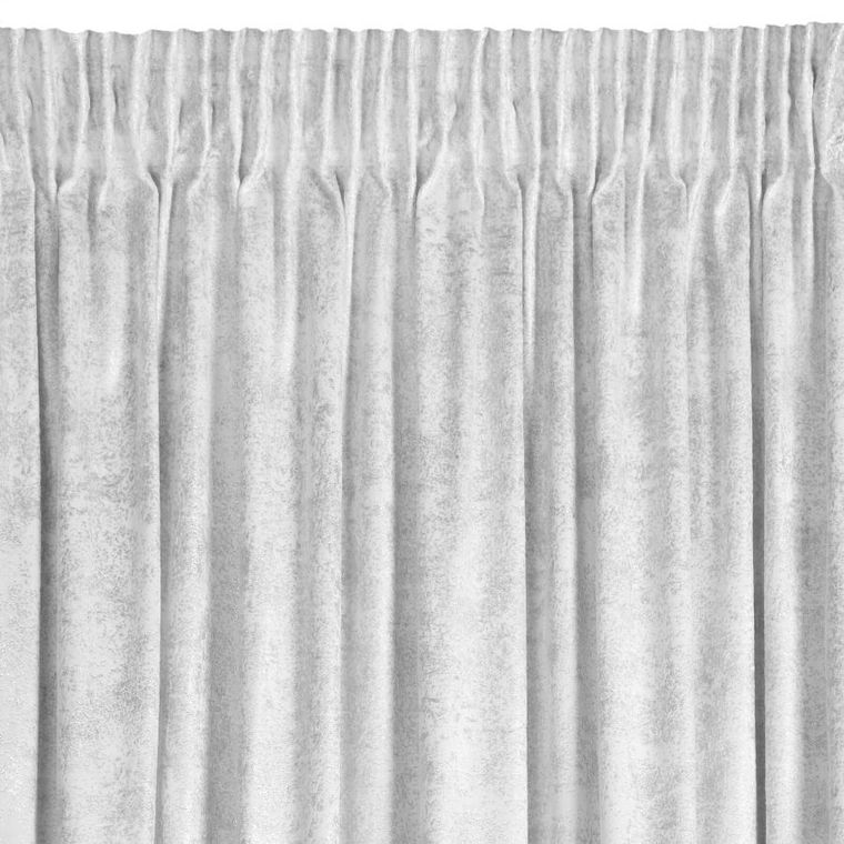 Eurofirany, zasłona gotowa, Avena, na taśmie, 135-270 cm, biały