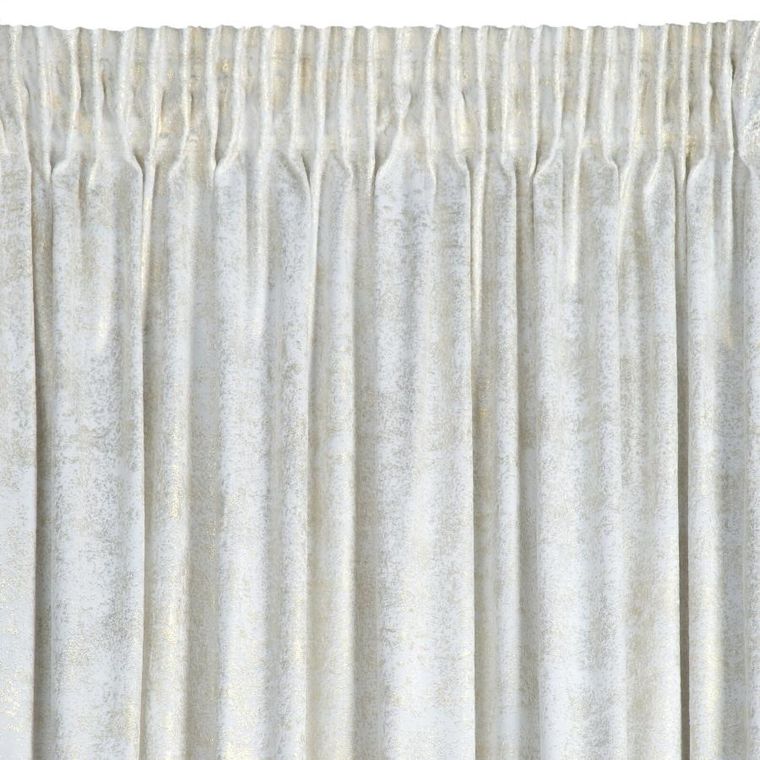 Eurofirany, zasłona gotowa, Avena, na taśmie, 135-270 cm, biały