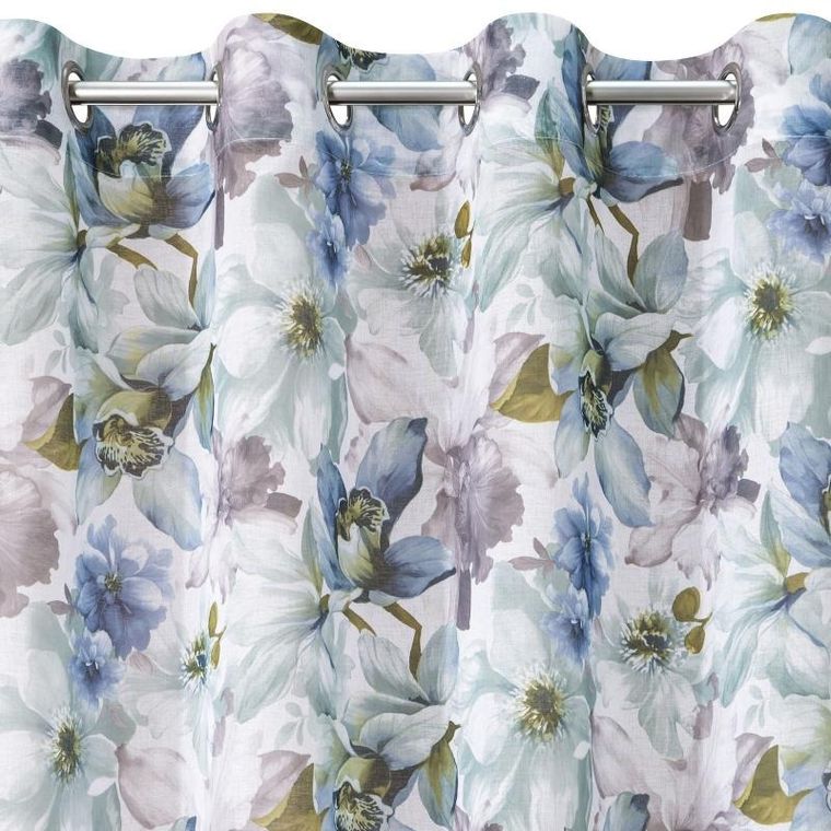 Eurofirany, zasłona gotowa, Bella 140-250 cm, niebieski