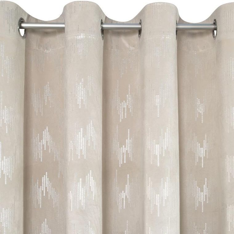 Eurofirany, zasłona gotowa, Bianka, 140-250 cm, beżowy