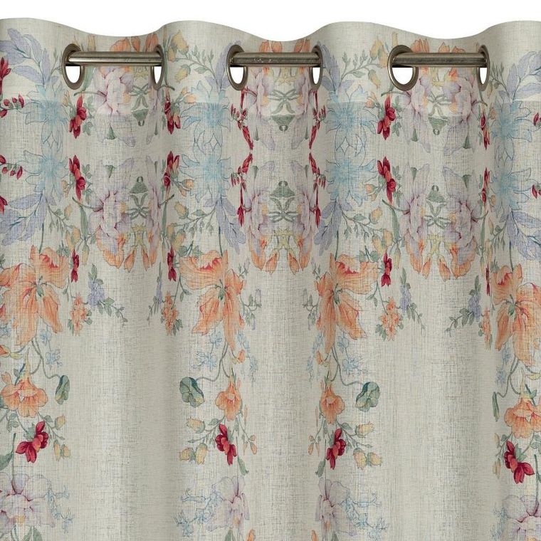 Eurofirany, zasłona gotowa Cara, 140-250 cm, naturalny