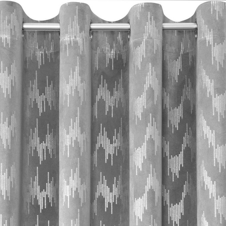 Eurofirany, zasłona gotowa Chill, 140-250 cm, szary