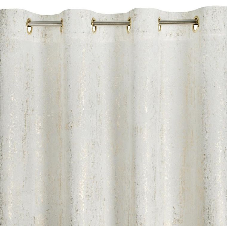 Eurofirany, zasłona gotowa, Dara, 140-250 cm, kremowy