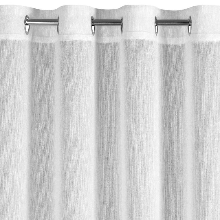 Eurofirany, zasłona gotowa, Elira, 140-250 cm, biały