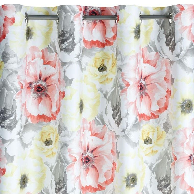 Eurofirany, zasłona gotowa, Elodia, 140-250 cm, różowy