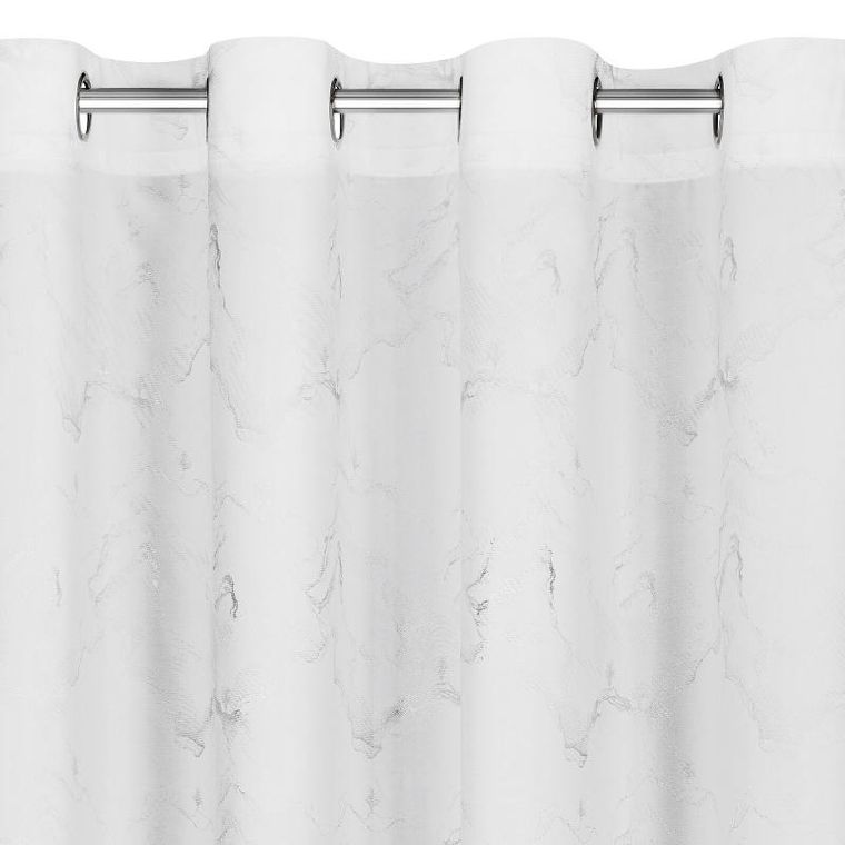 Eurofirany, zasłona gotowa, Emili, 140-250 cm, biały