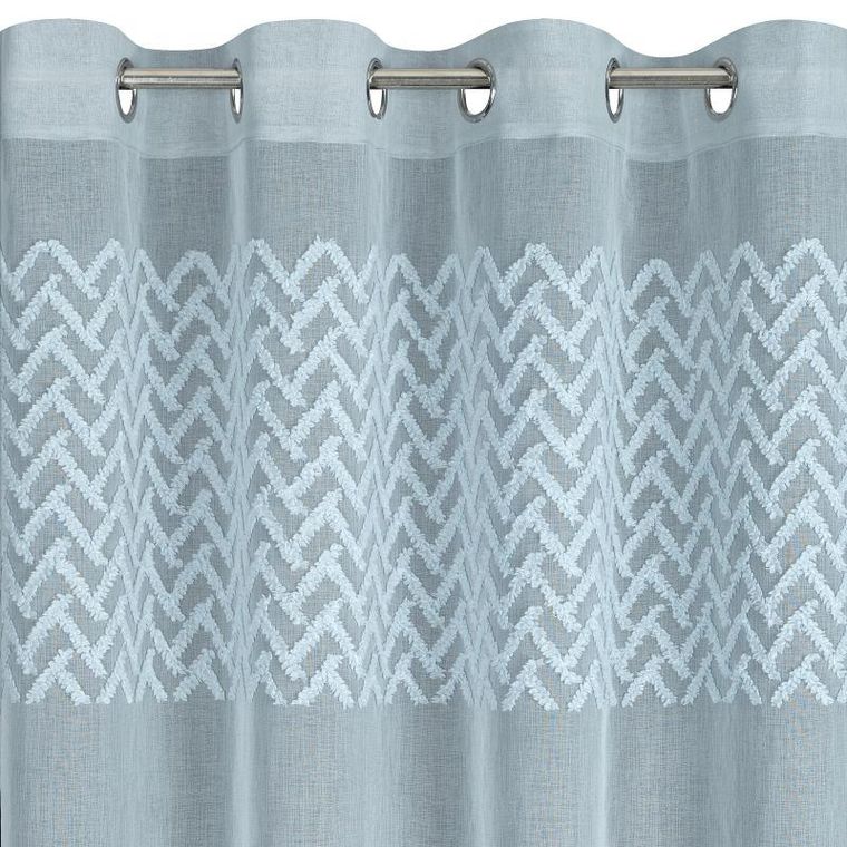 Eurofirany, zasłona gotowa, Esteri, 140-250 cm, niebieski