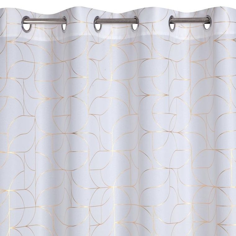 Eurofirany, zasłona gotowa, Evi, 140-250 cm, biały