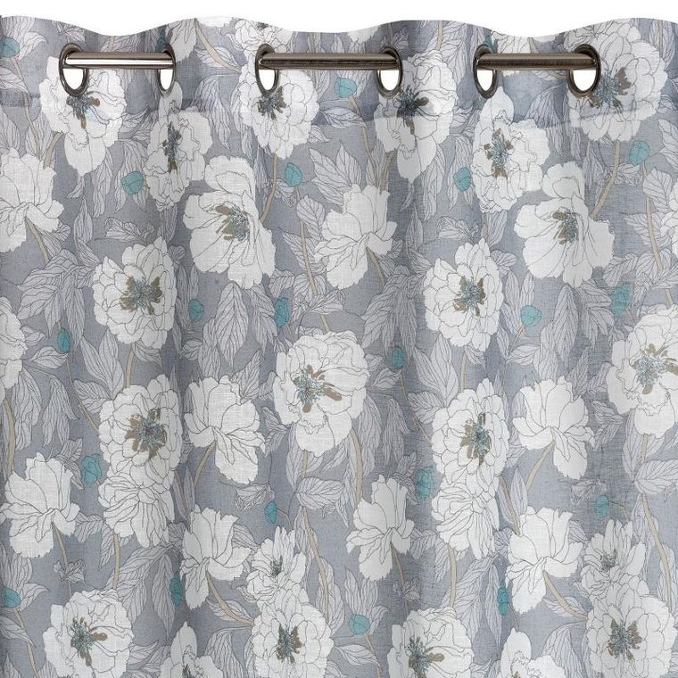 Eurofirany, zasłona gotowa Fabia, 140-250 cm, biały