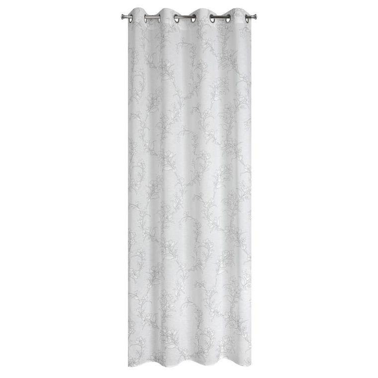 Eurofirany, zasłona gotowa Fiore, 140-250 cm, biały