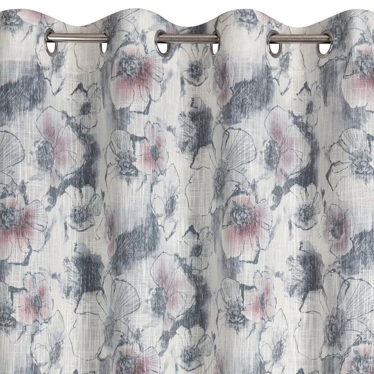 Eurofirany, zasłona gotowa, Frida, 140-260 cm, szary