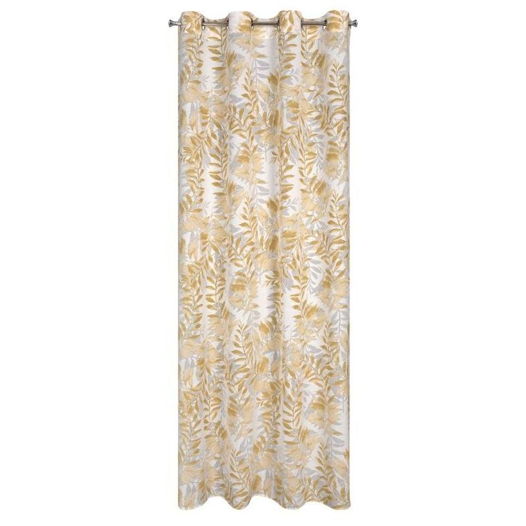 Eurofirany, zasłona gotowa, Hariet, 140-250 cm, musztardowy