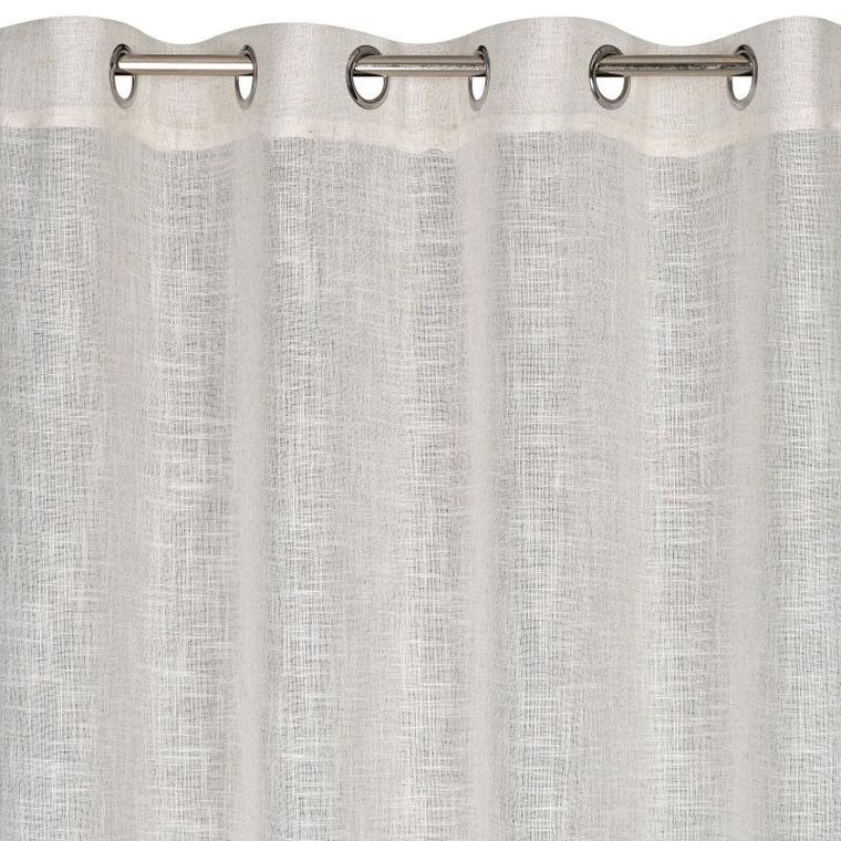 Eurofirany, zasłona gotowa, Imani, 135-250 cm, naturalny