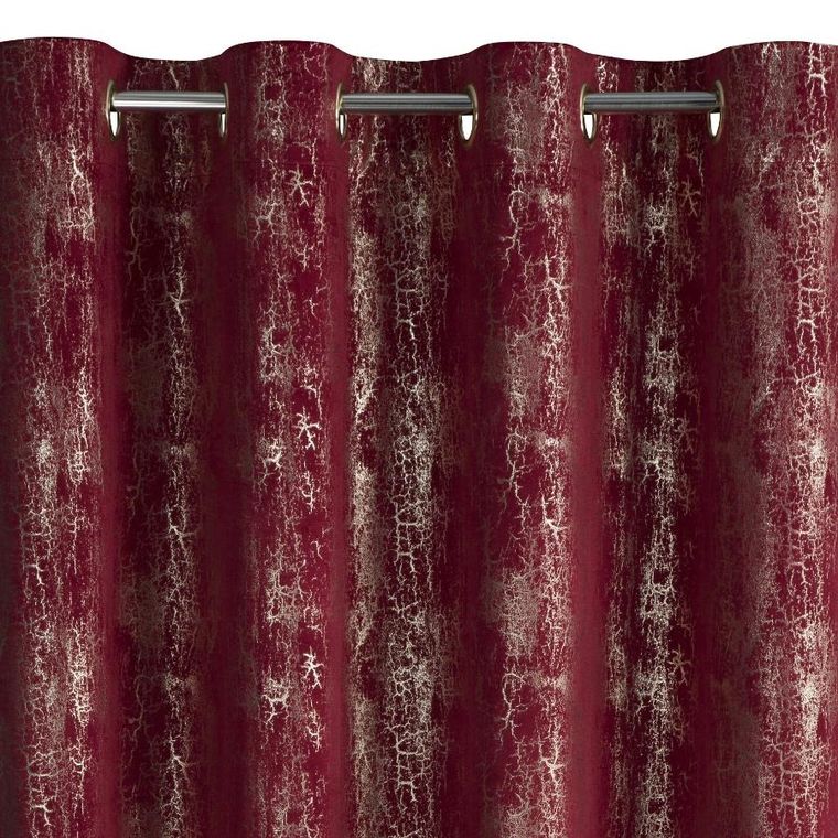 Eurofirany, zasłona gotowa, Ingrid, 140-250 cm, bordowy