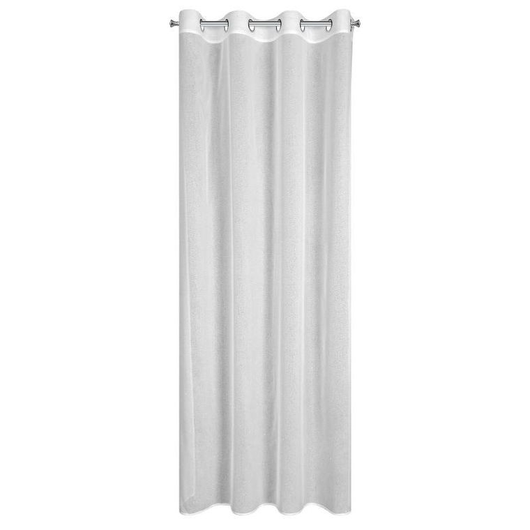 Eurofirany, zasłona gotowa, Kejti, 140-250 cm, biały