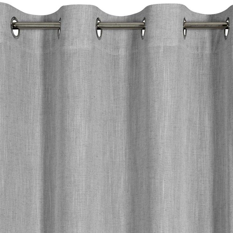 Eurofirany, zasłona gotowa latika 140-250 cm, srebrny