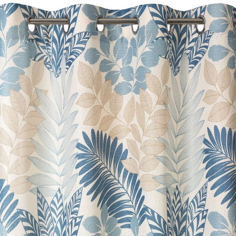 Eurofirany, zasłona gotowa, Lenny 140-250 cm, naturalny