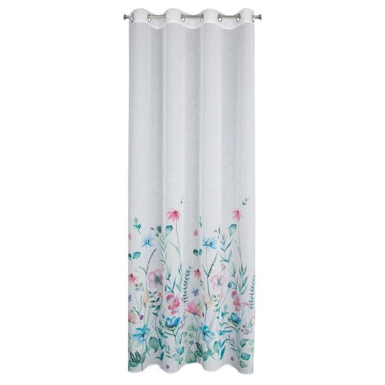 Eurofirany, zasłona gotowa, Lilian, 140-250 cm, biały