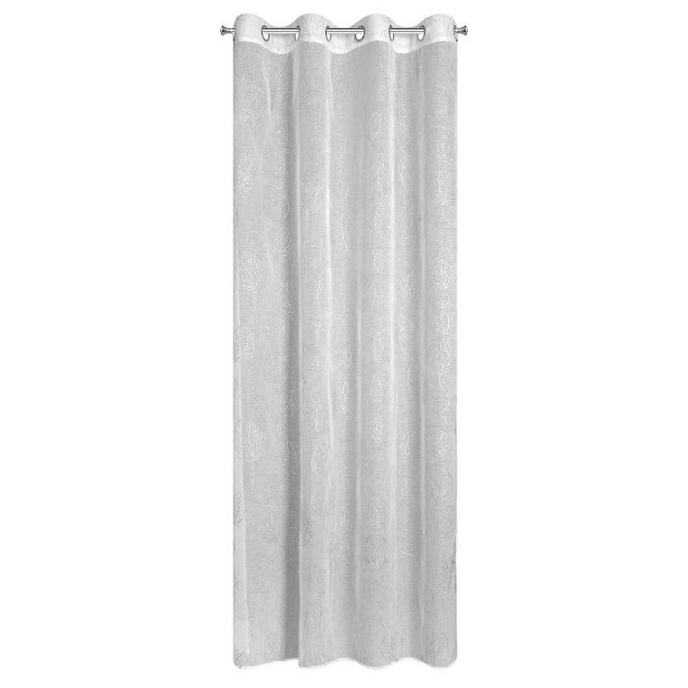 Eurofirany, zasłona gotowa Lori, 140-250 cm, biały