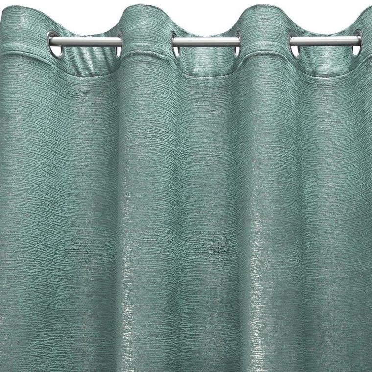 Eurofirany, zasłona gotowa Mabel, 140-250 cm, turkusowy