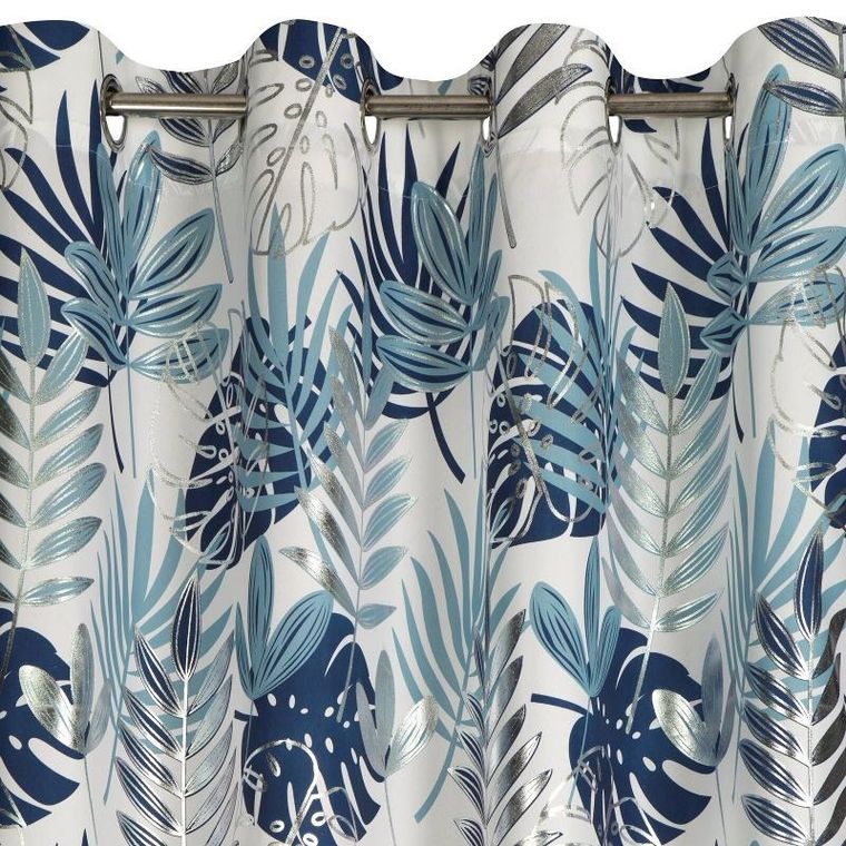 Eurofirany, zasłona gotowa, Malta, granatowy