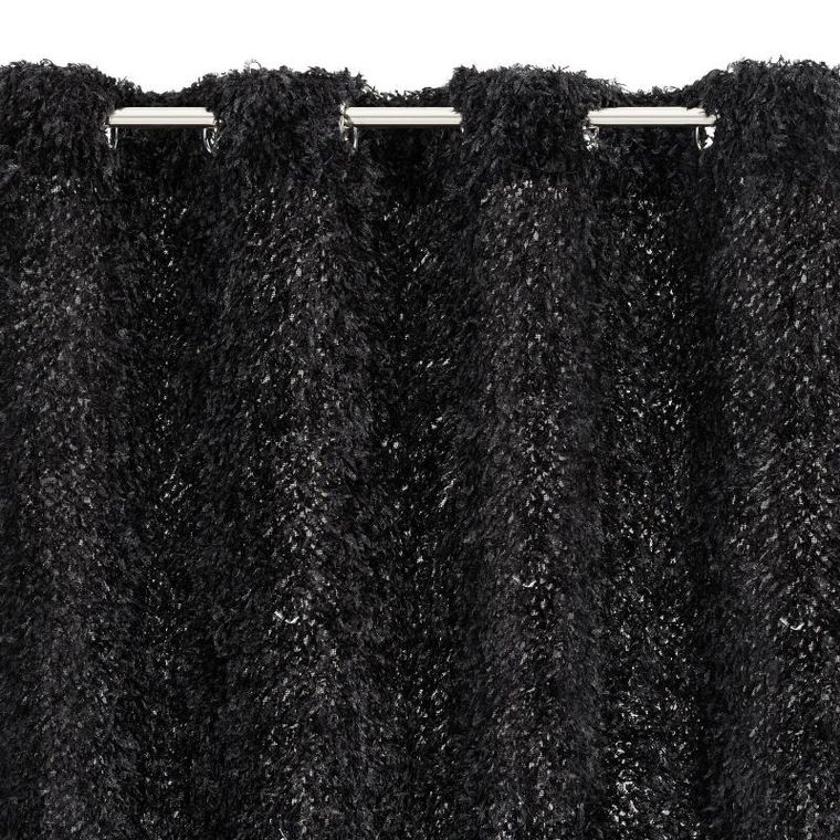 Eurofirany, zasłona gotowa, Marion, 140-250 cm, czarny