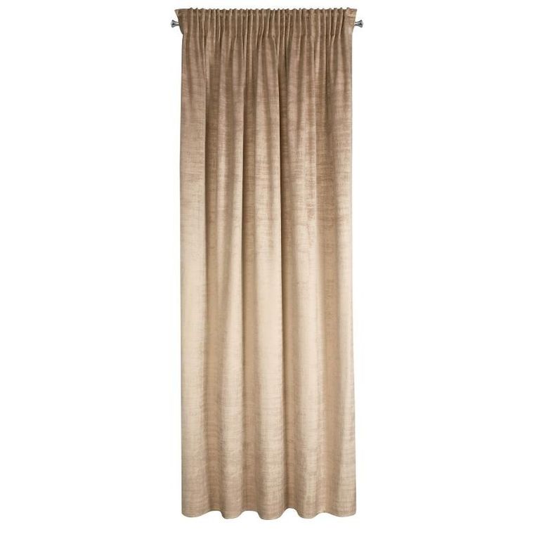 Eurofirany, zasłona gotowa na taśmie, Daria, 140-270 cm, beżowy