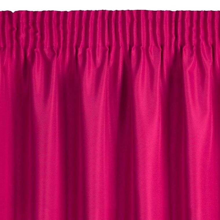 Eurofirany, zasłona gotowa na taśmie, Rita, 140-270 cm, amarantowy