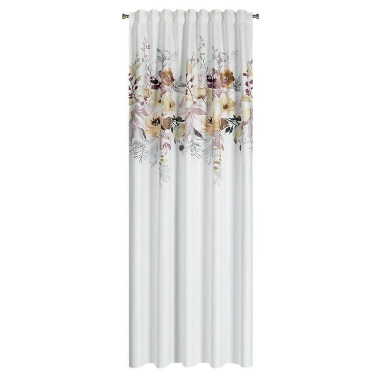 Eurofirany, zasłona gotowa na taśmie, Sendi, 140-270 cm, biały