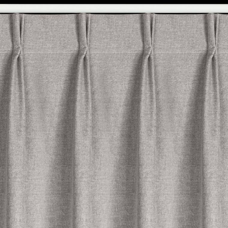 Eurofirany, zasłona gotowa, Nelisa, 125-270 cm, ciemnobeżowy