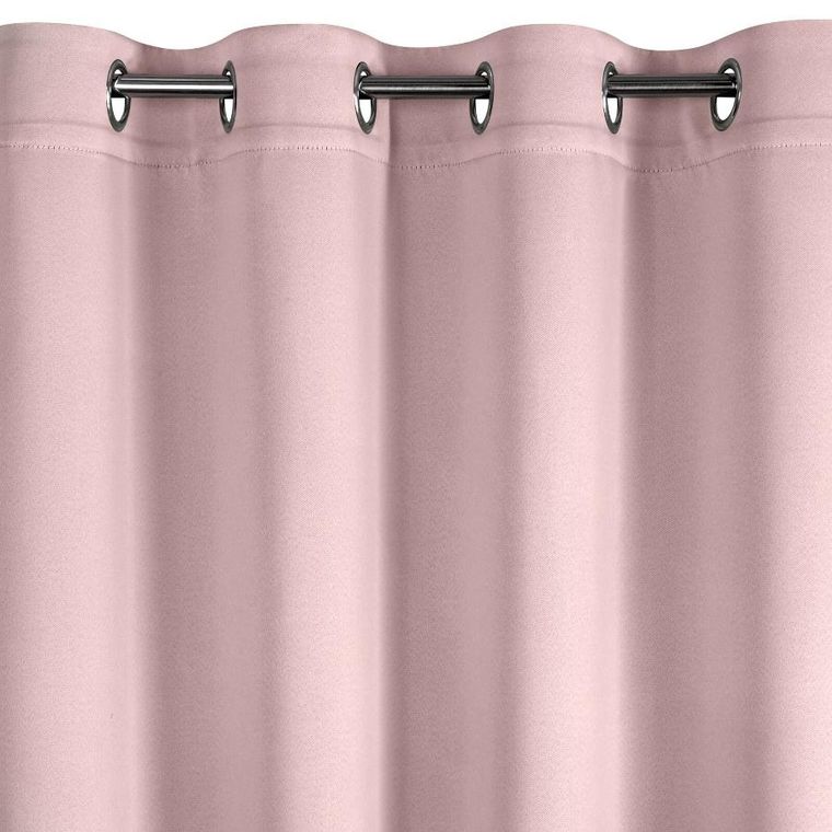 Eurofirany, zasłona gotowa, Nerisa, 140-250 cm, pudrowy róż