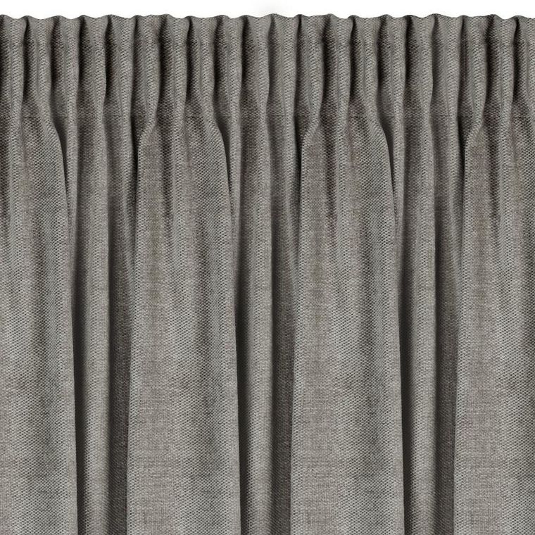 Eurofirany, zasłona gotowa, Neska, na taśmie, 140-270 cm, beżowy