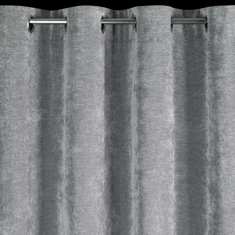 Eurofirany, zasłona gotowa, Nilo, 140-250 cm, szary