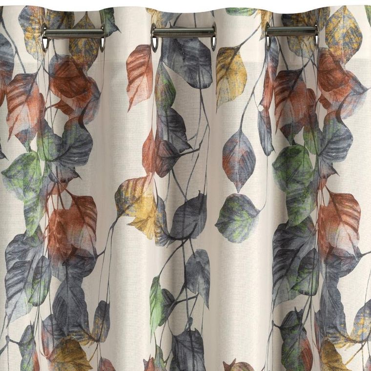 Eurofirany, zasłona gotowa, Nora, 140-250 cm, naturalny