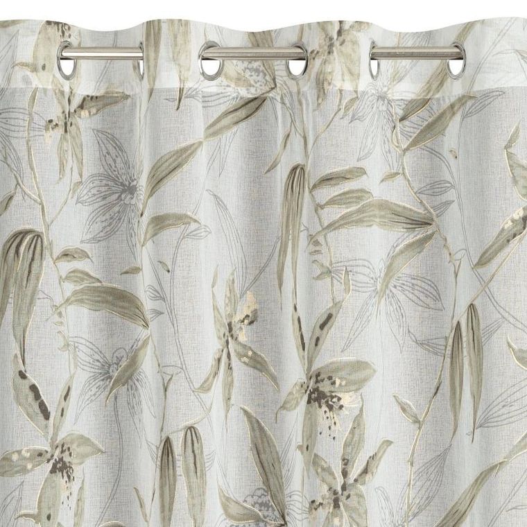 Eurofirany, zasłona gotowa Pati, 140-250 cm, oliwkowy