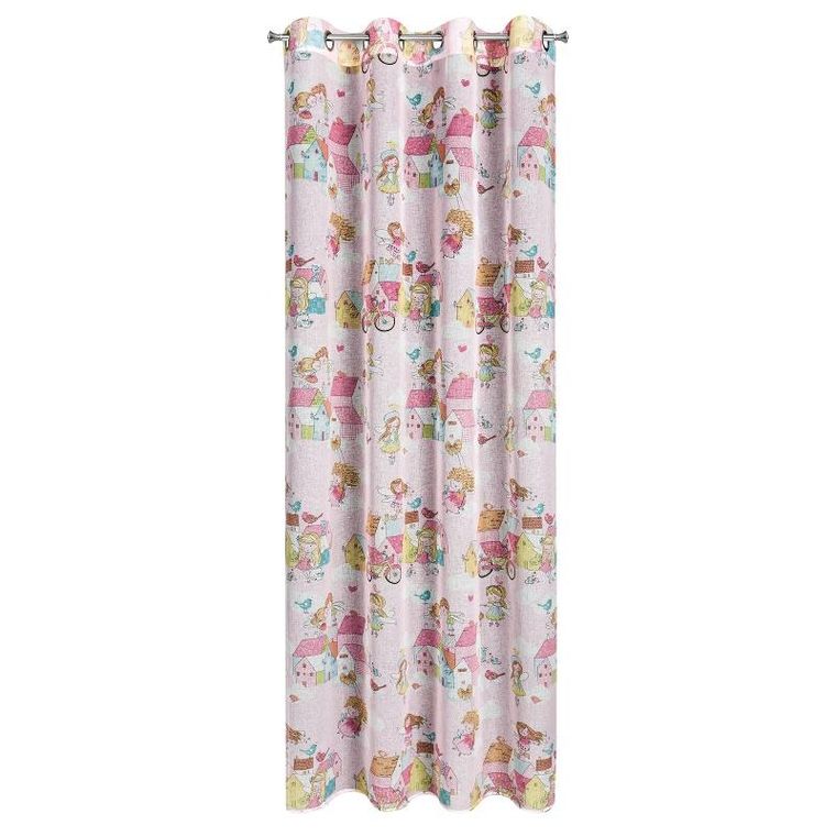 Eurofirany, zasłona gotowa, Polly, 140-250 cm, wielokolorowy