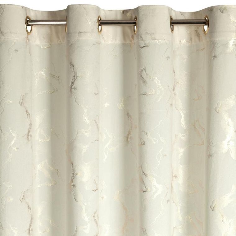 Eurofirany, zasłona gotowa, Raja, 140-250 cm, kremowy