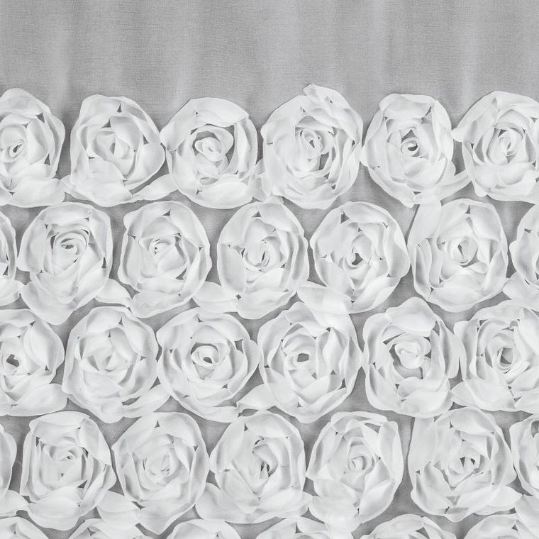 Eurofirany, zasłona gotowa, Roses, 140-250 cm