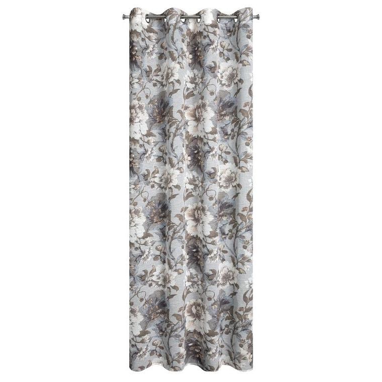 Eurofirany, zasłona gotowa, Sandra, 140-250 cm, biały