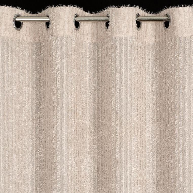 Eurofirany, zasłona gotowa, Selma, 135-250 cm, beżowy