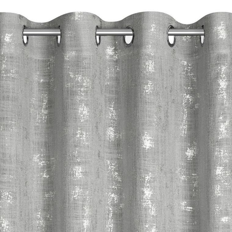 Eurofirany, zasłona gotowa, Solana, 140-250 cm, srebrny