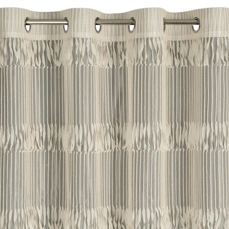 Eurofirany, zasłona gotowa, Sotera, 140-250 cm, jasnobeżowy